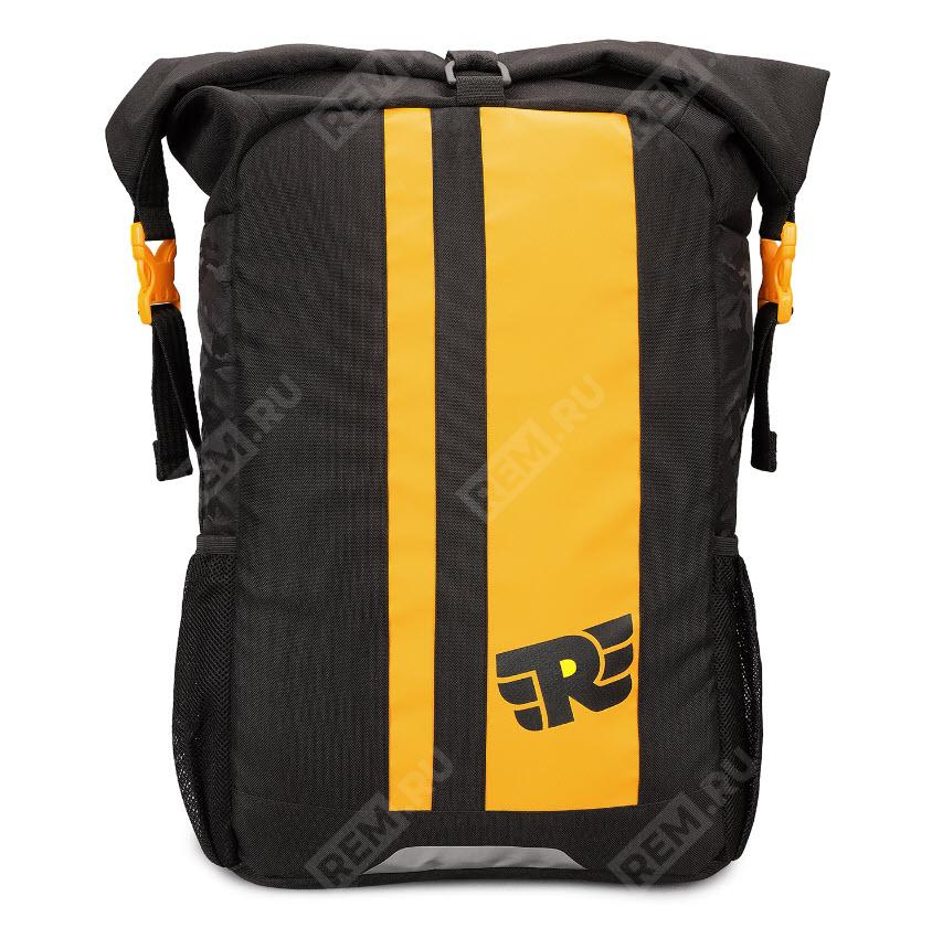  RLCBGS250002  рюкзак royal enfield roll top riding backpack 600d polyester yellow (фото 1)