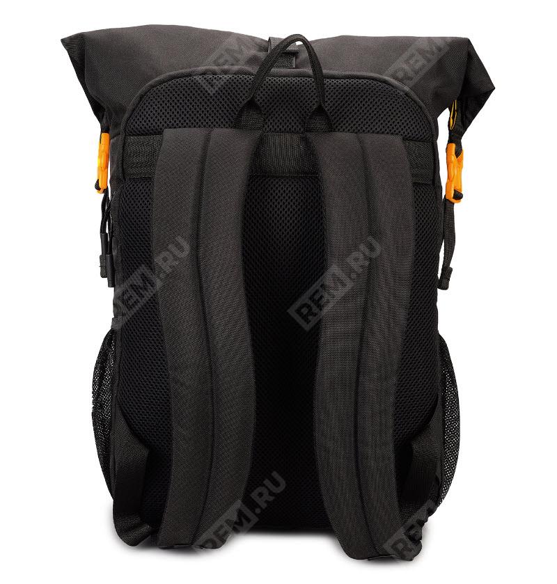  RLCBGS250002  рюкзак royal enfield roll top riding backpack 600d polyester yellow (фото 2)