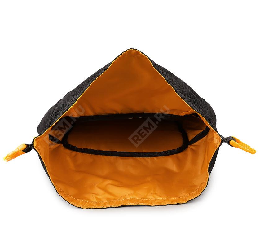  RLCBGS250002  рюкзак royal enfield roll top riding backpack 600d polyester yellow (фото 4)