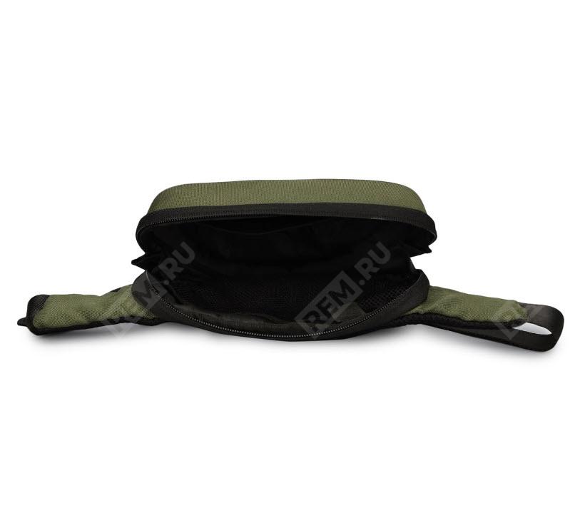  RLCBGS250007  сумка через плечо royal enfield moulded hardshell crossbody bag dark green (фото 3)
