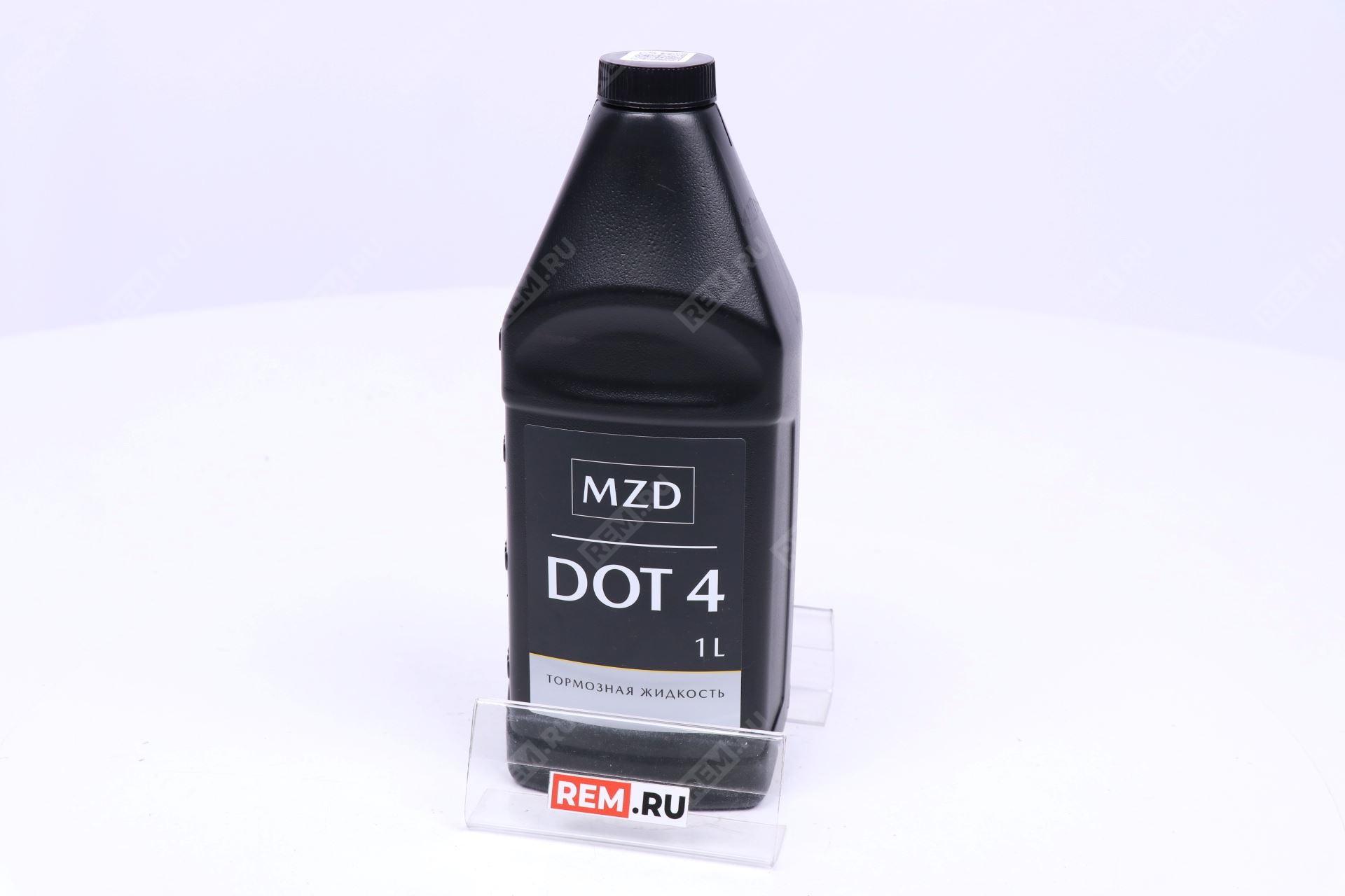 ЖИДКОСТЬ ТОРМОЗНАЯ MZD DOT4 1*1L Mazda 830077LM0001 жидкость тормозная mzd dot4 1*1l (фото 1)