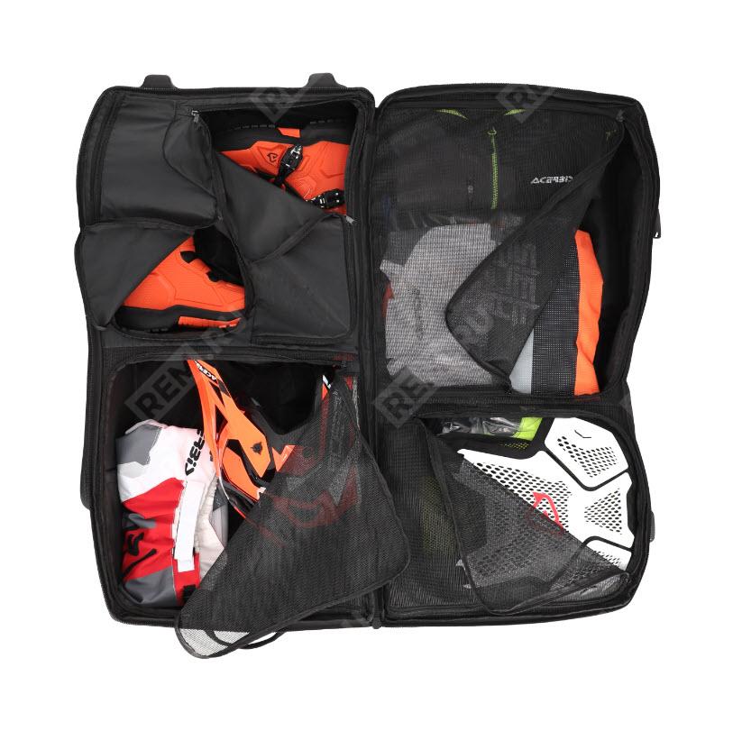  0026015.090  сумка дорожная acerbis x-moto logo 190lt bag (фото 2)