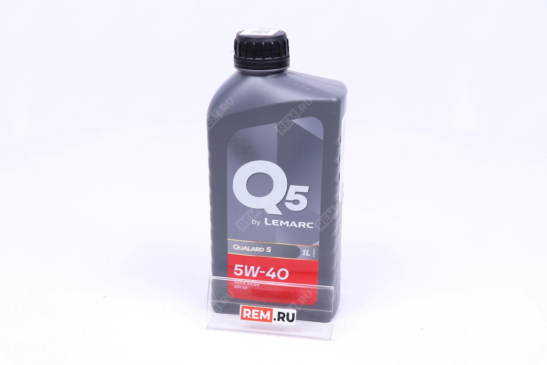  12760301  масло моторное lemarc qualard 5w-40 a3/b4, 1 л (фото 1)