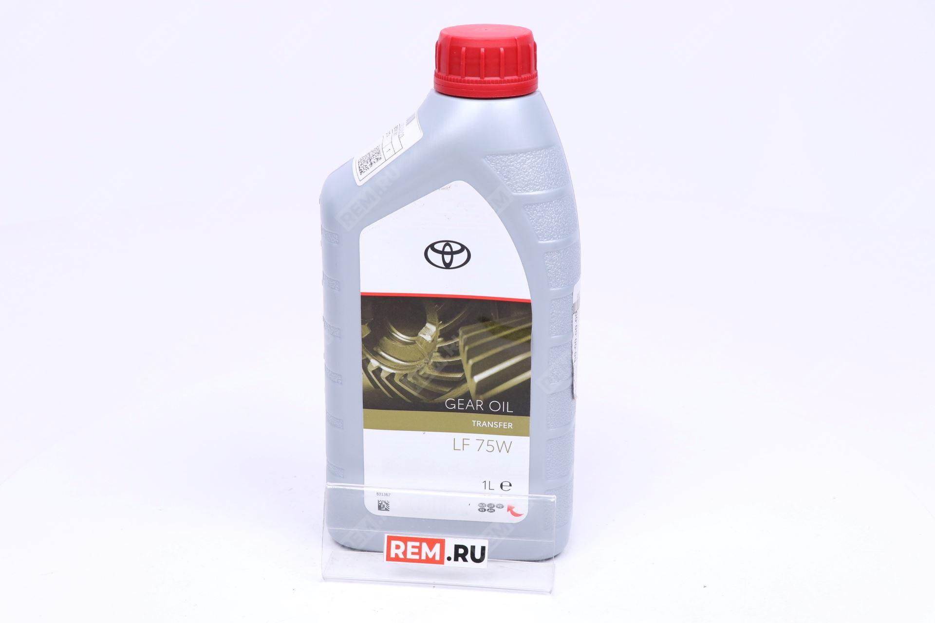 Масло трансмиссионное Toyota 75W LF, 1Л Lexus, Toyota 0888581081 масло трансмиссионное toyota 75w lf, 1л (фото 1)