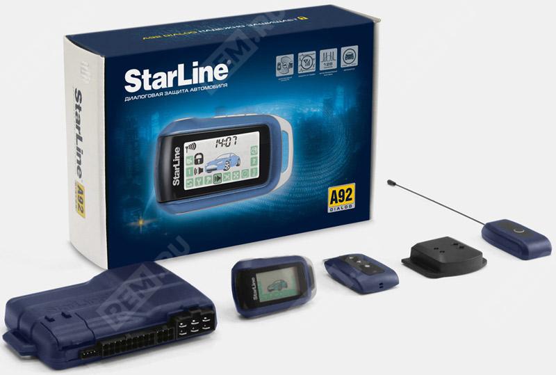  SLA92  сигнализация starline a92 с автозапуском (фото 2)