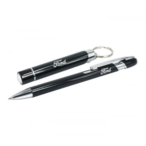  34006820  набор ford: ручка и брелок-фонарик (фото 1)