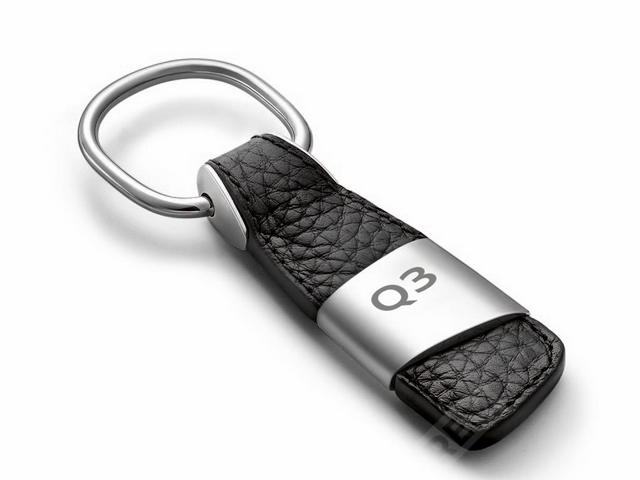  3181400213  брелок audi q3 key ring leather (фото 1)