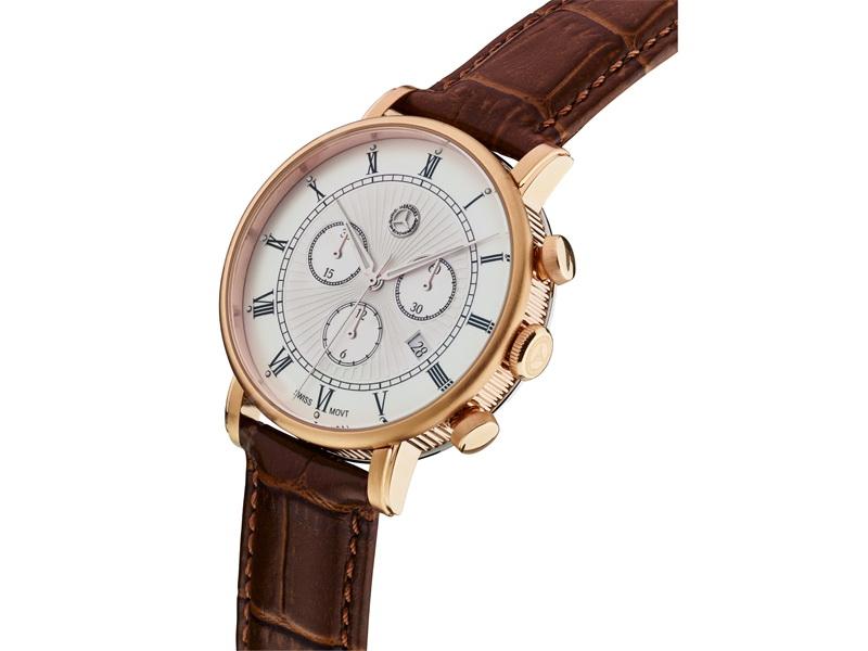  B66041617  часы-хронограф мужские, classic retro gold (фото 2)