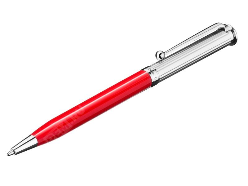  B66043351  шариковая ручка, красный, металл (фото 1)