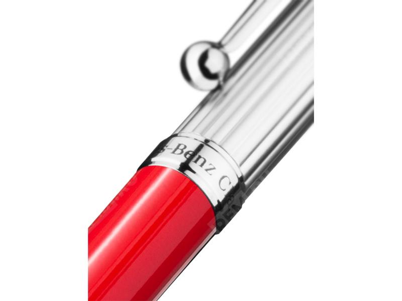  B66043351  шариковая ручка, красный, металл (фото 2)