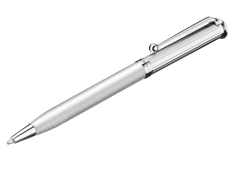 B66043352  шариковая ручка, серебристый,  металл (фото 1)
