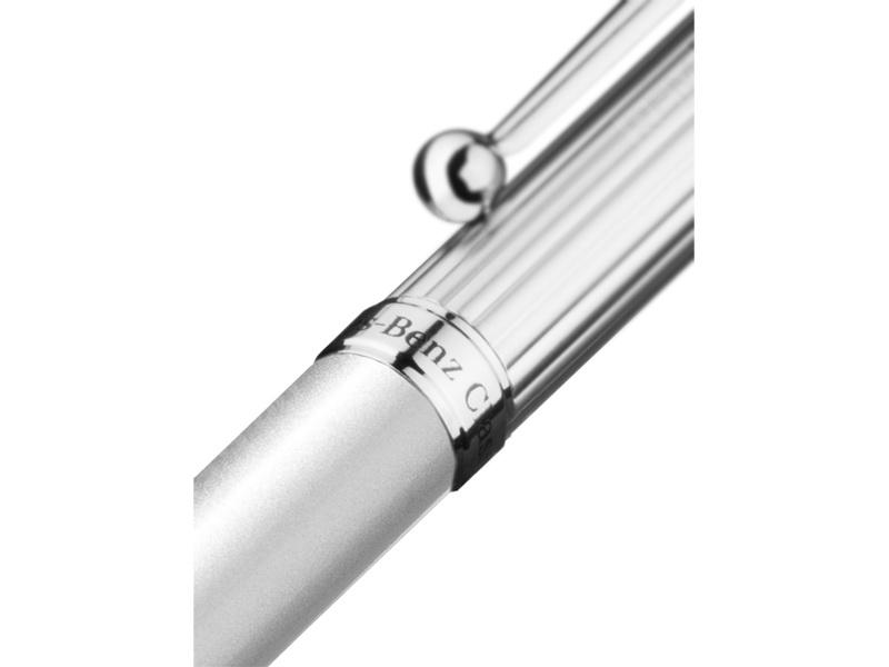  B66043352  шариковая ручка, серебристый,  металл (фото 2)