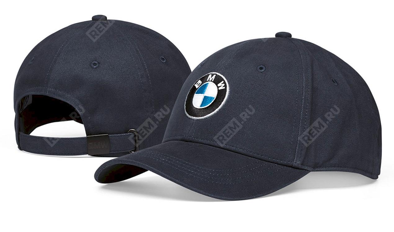  80162454620  бейсболка с логотипом bmw, темно-синяя (фото 1)