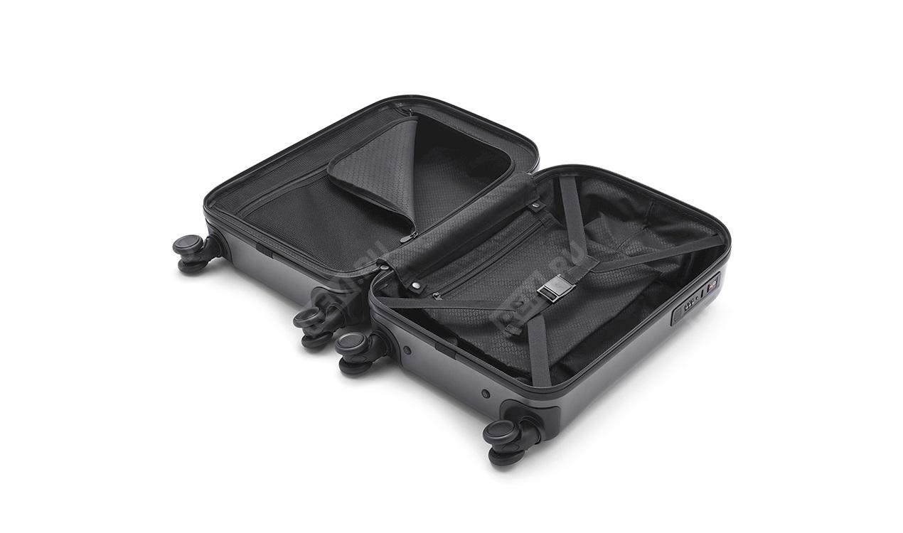  80222445676  компактный чемодан mini на колесиках, серый (фото 3)