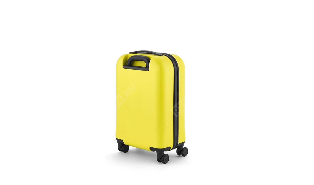  80222445678  компактный чемодан mini на колесиках, лимонный (фото 2)