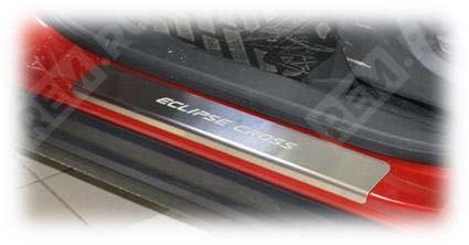  RU000268  накладки на пороги, нержавеющая сталь (фото 1)