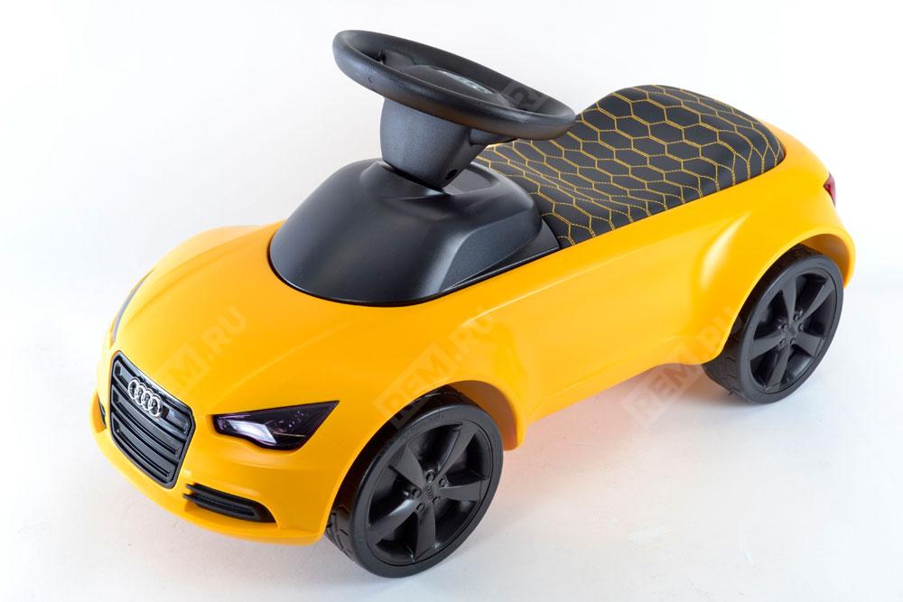  3201700400  детский автомобиль audi junior quattro, limited edition, vegas yellow (фото 1)