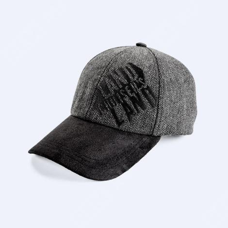  TM2LCCAP0003  бейсболка серый+чёрный/baseball cap lcl gray + black (фото 1)