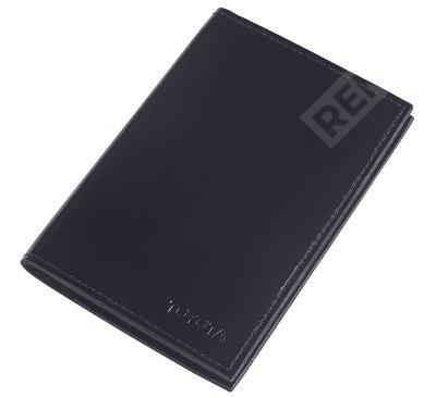  TMSUV03PAS  черная обложка для паспорта с логотипом toyota (фото 1)