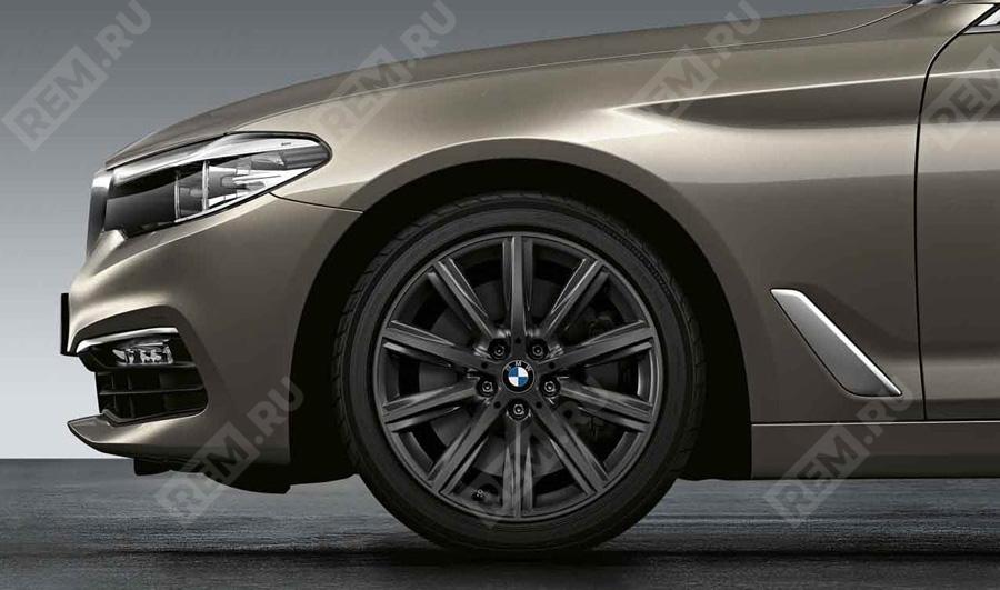  36110048021  колесо в сборе 18" v-spoke 684 grey, goodyear ultragrip 8 performance runflat, rdci (фото 1)