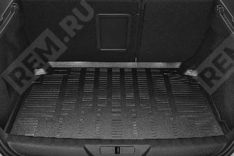  1609822980  ковер в багажник резиновый (acces, active / без полноразмерного запасного колеса) (фото 1)