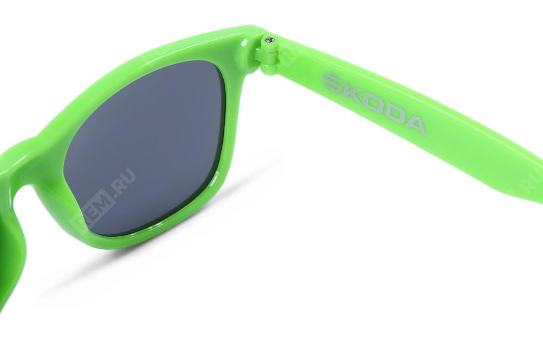  000087900R212  очки солнцезащитные skoda, зелёные (фото 2)