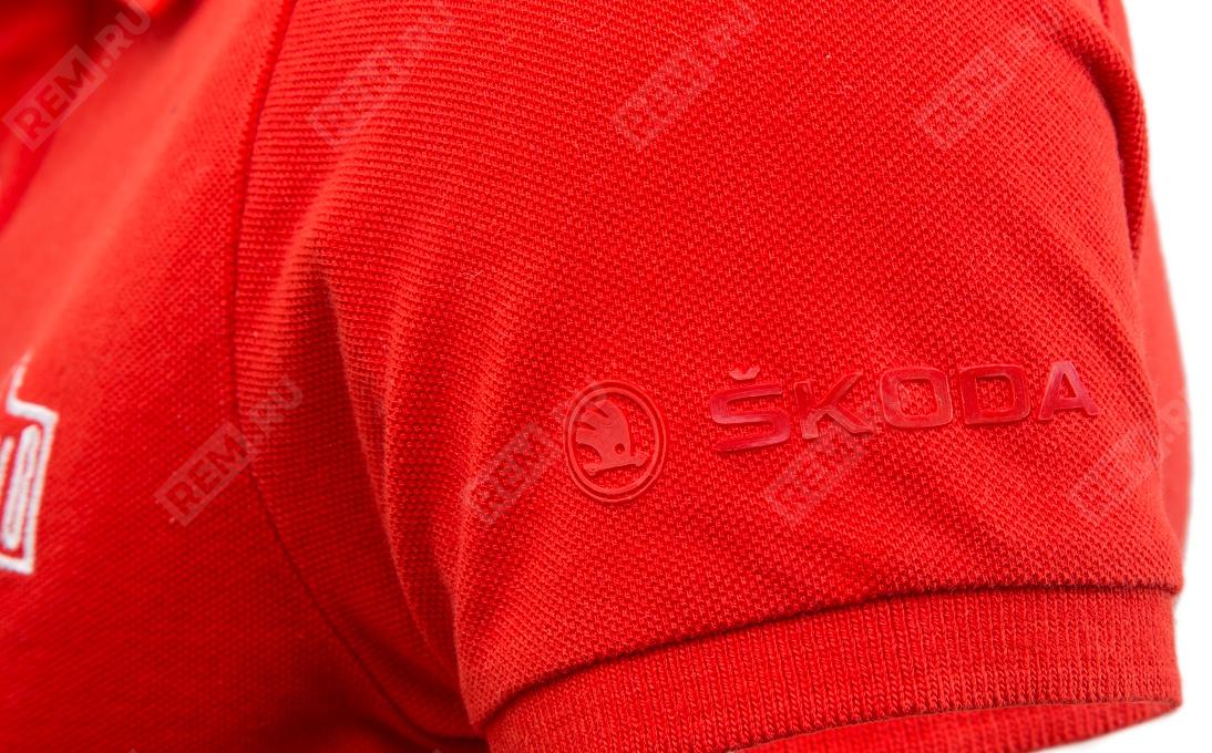 3U0084240C  женская рубашка поло skoda монте-карло, размер l (фото 5)