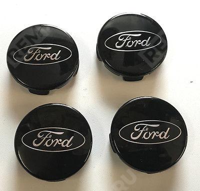  2037230  колпачек литого диска с логотипом ford, черный (фото 1)