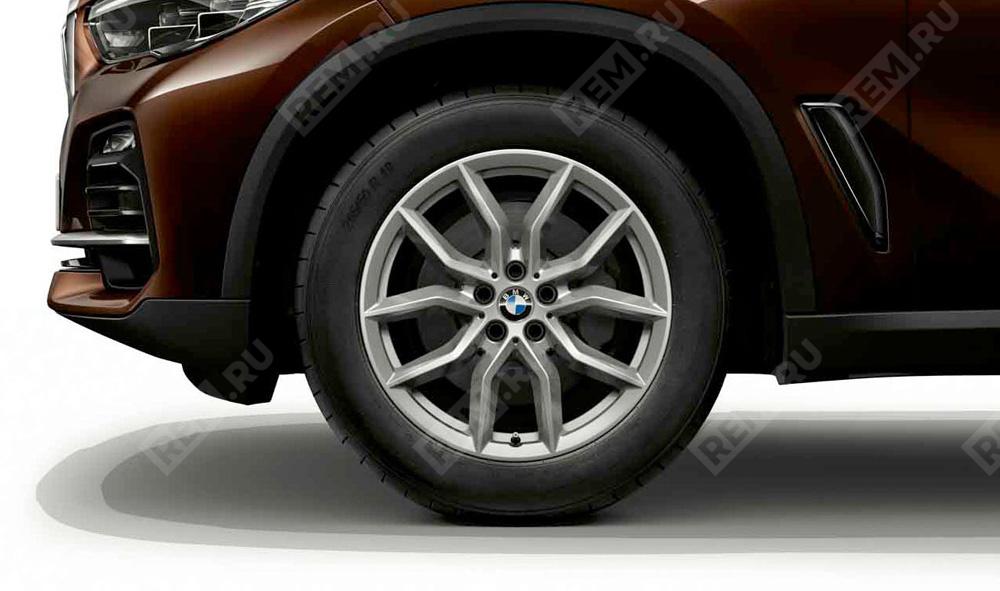  36112463416  колесо в сборе 19" v-spoke 734, nokian hakkapeliitta r3 suv runflat, rdci (фото 1)