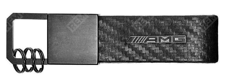  B66953428  брелок mercedes-benz key ring, amg, carbon fibre (фото 1)