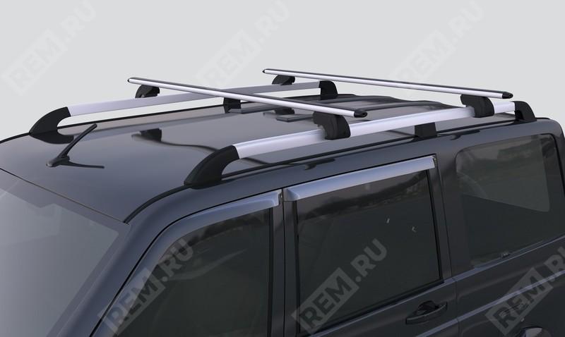  316300472305400  багажные поперечины на крышу аэродинамические, для авто с рейлингами (фото 1)