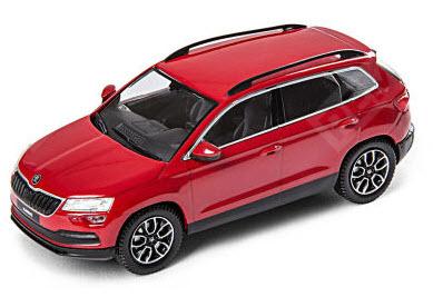  5A7099300F3P  модель автомобиля skoda karoq, 1:43 (фото 1)