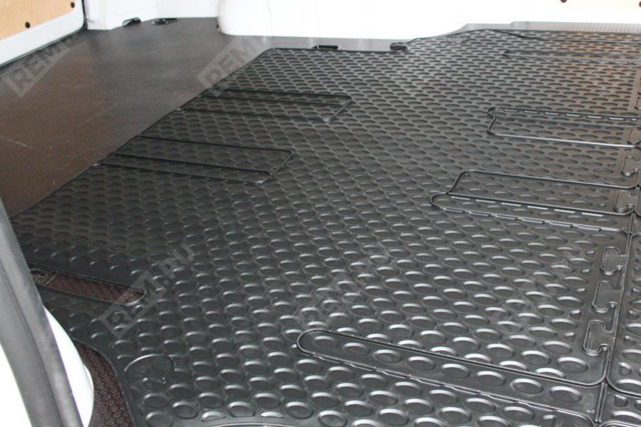  B66560552  ковер салона резиновый для пассажиров 2-го ряда, черный (фото 1)