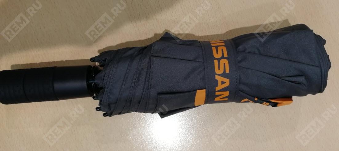 зонт складной ниссан. зонт-трость volkswagen logo stick umbrella, black nm, артикул 000087602q. зонт ниссан. зонты с логотипом автомобиля. зонт трость ниссан.