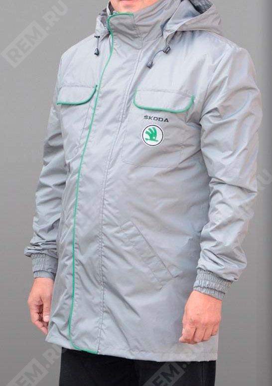 Куртка корпоративная с подстежкой Skoda, размер 56-58 164-170   (универсальная)  SKD084007056  куртка корпоративная с подстежкой skoda, размер 56-58 164-170   (фото 1)