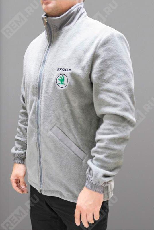 Куртка корпоративная с подстежкой Skoda, размер 56-58 164-170   (универсальная)  SKD084007056  куртка корпоративная с подстежкой skoda, размер 56-58 164-170   (фото 2)