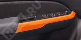  990E086R16ZQP  накладки на двери, horizon orange metallic (фото 1)