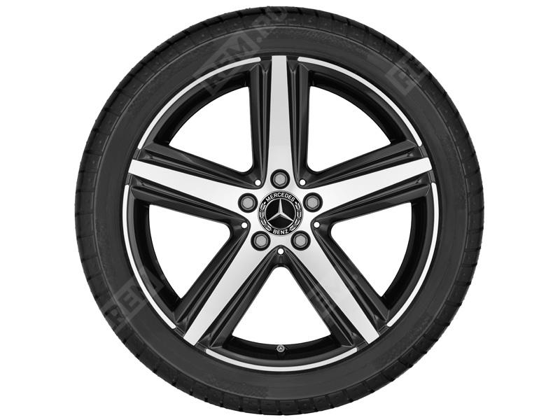  Q44014171344E  колесо в сборе r19, 5 спиц, pirelli winter sottozero 3, rdk, левое (фото 1)