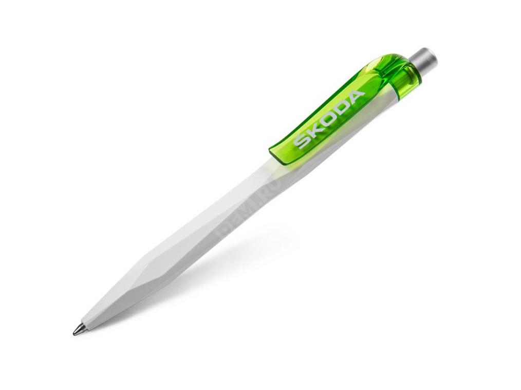  000087210AR  шариковая ручка skoda, белая (фото 1)