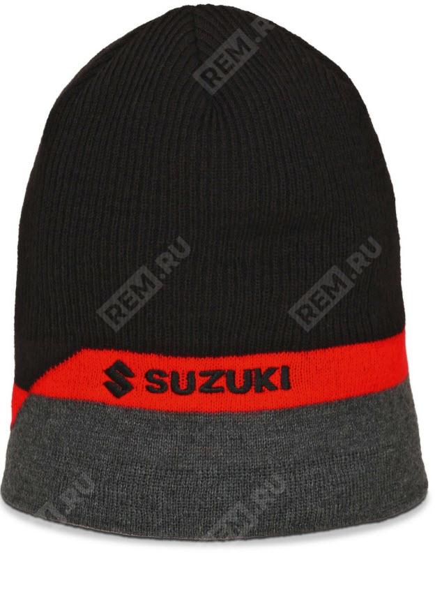  990F0BKBE3000  шапка suzuki, черная (фото 1)