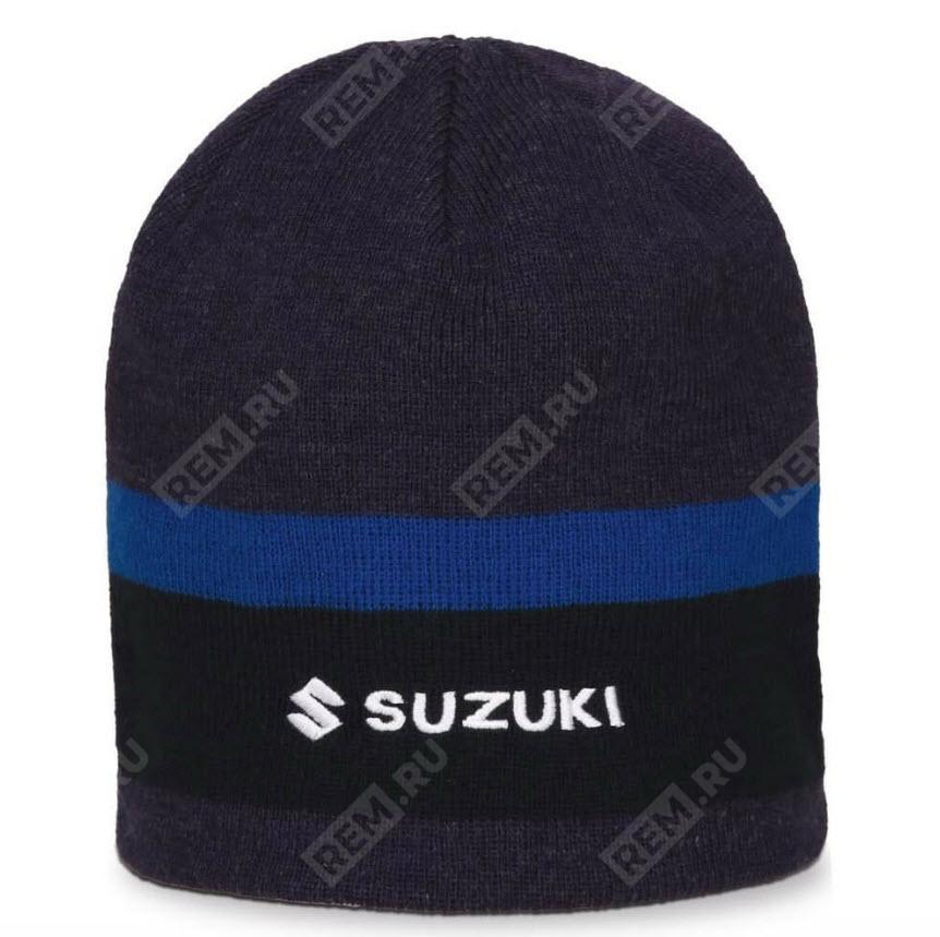  990F0BLBE3000  шапка suzuki, синяя (фото 1)