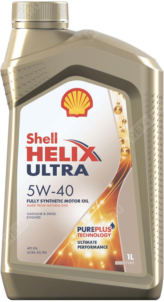  550046367  масло моторное shell helix ultra 5w-40, 1л (фото 1)
