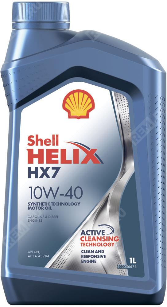Масло моторное Shell Helix HX7 10W-40, 1Л 550046365 масло моторное shell helix hx7 10w-40, 1л (фото 1)