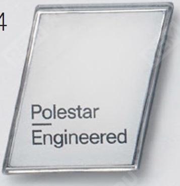  31664358  эмблема, сертификат и памятная табличка polestar (фото 1)