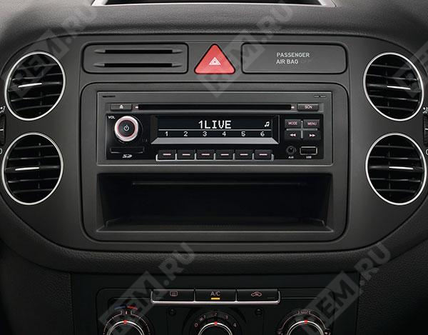  6Q0051228B  магнитола volkswagen rmt 200 1din cd/mp3/usb/sd/bluetooth (фото 2)