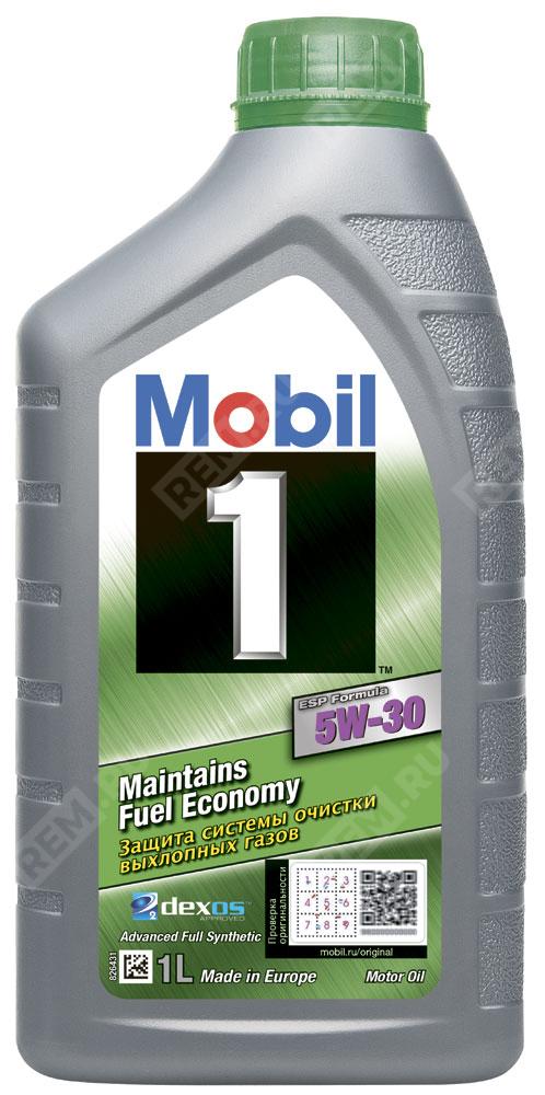  152054  масло моторное mobil 1 esp formula 5w-30, 1л (фото 1)