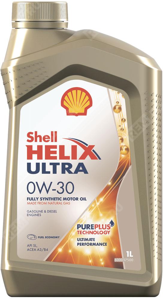  550040164  масло моторное shell helix ultra 0w-30, 1л (фото 1)