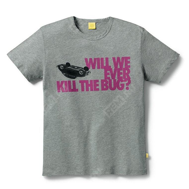  5C1084200CKU4  мужская футболка will we ever kill the bug?, размер l (фото 1)