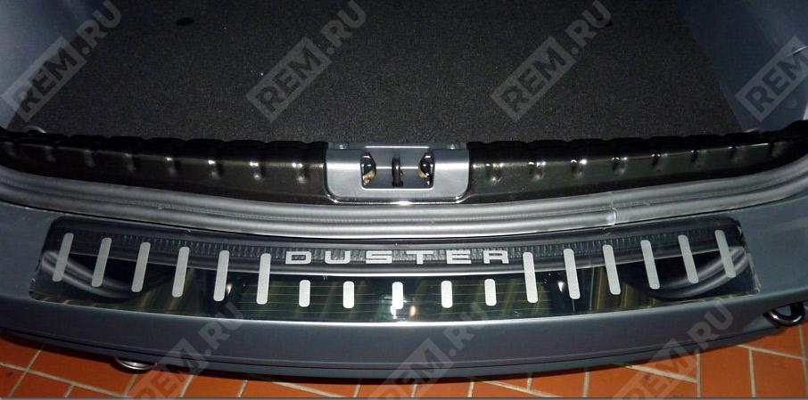  849933883R  накладка на порог заднего бампера, нержавеющая сталь (фото 2)