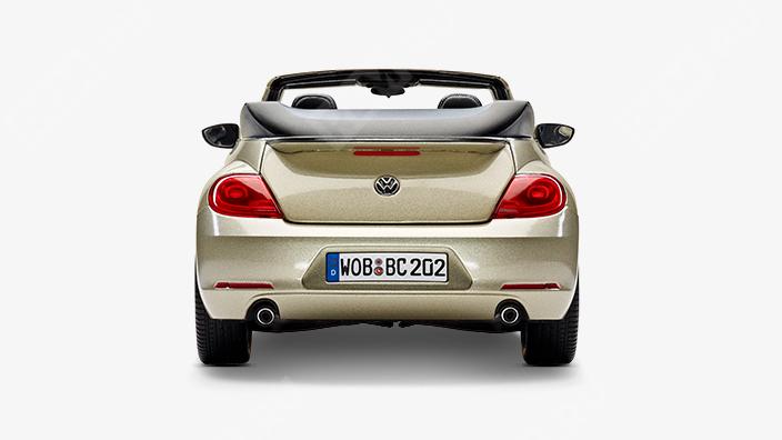  5C3099302P7W  модель автомобиля volkswagen beetle cabrio, moon rock silver metallic,  1:18 (фото 5)